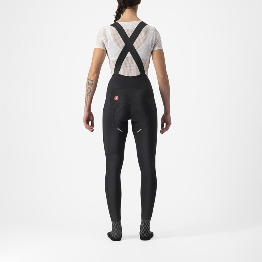Colanti Cu Bretele Dama Castelli FREE AERO RC W DT Negrii | 15YVLJXFC
