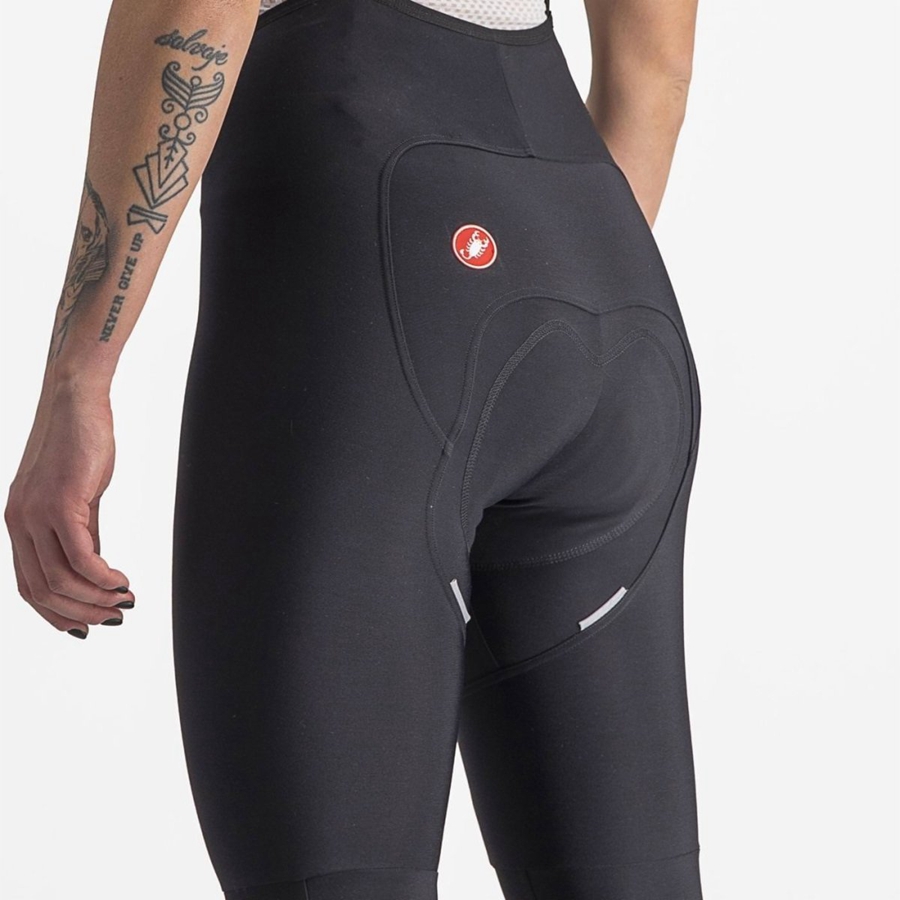 Colanti Cu Bretele Dama Castelli FREE AERO RC W DT Negrii | 15YVLJXFC