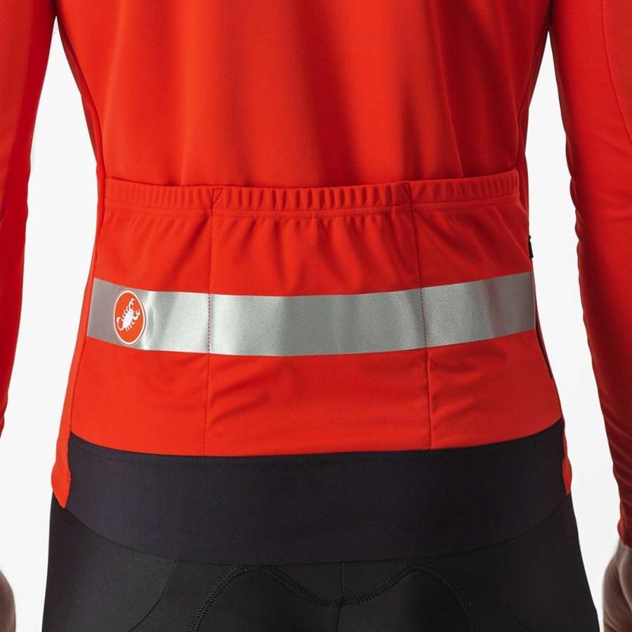 Geaca Barbati Castelli RADDOPPIA 3 Rosii Argintii | 79OIWQZED