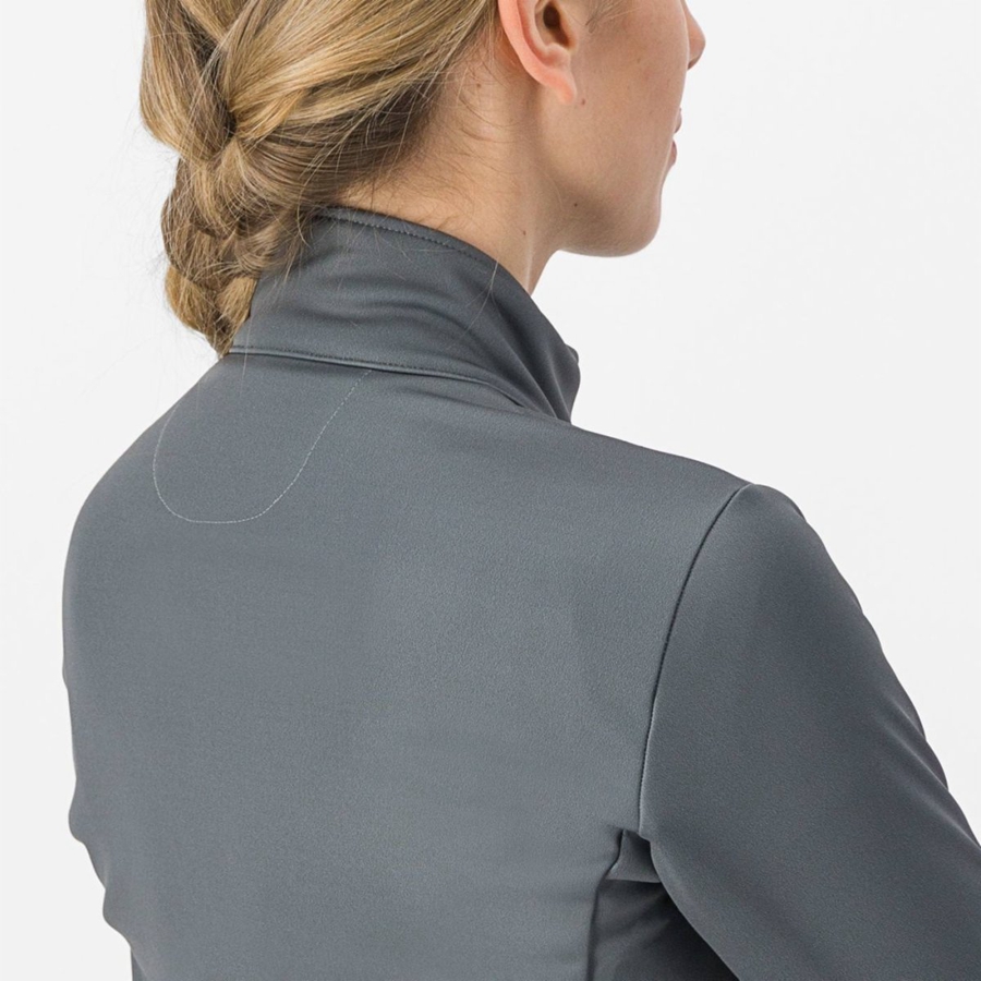 Geaca Dama Castelli DINAMICA 2 Gri Violet | 38VUFDCQS