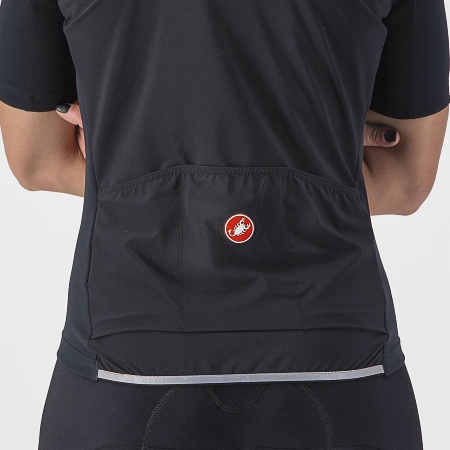 Geaca Dama Castelli PERFETTO RoS 2W WIND Negrii | 91TSQPWVL