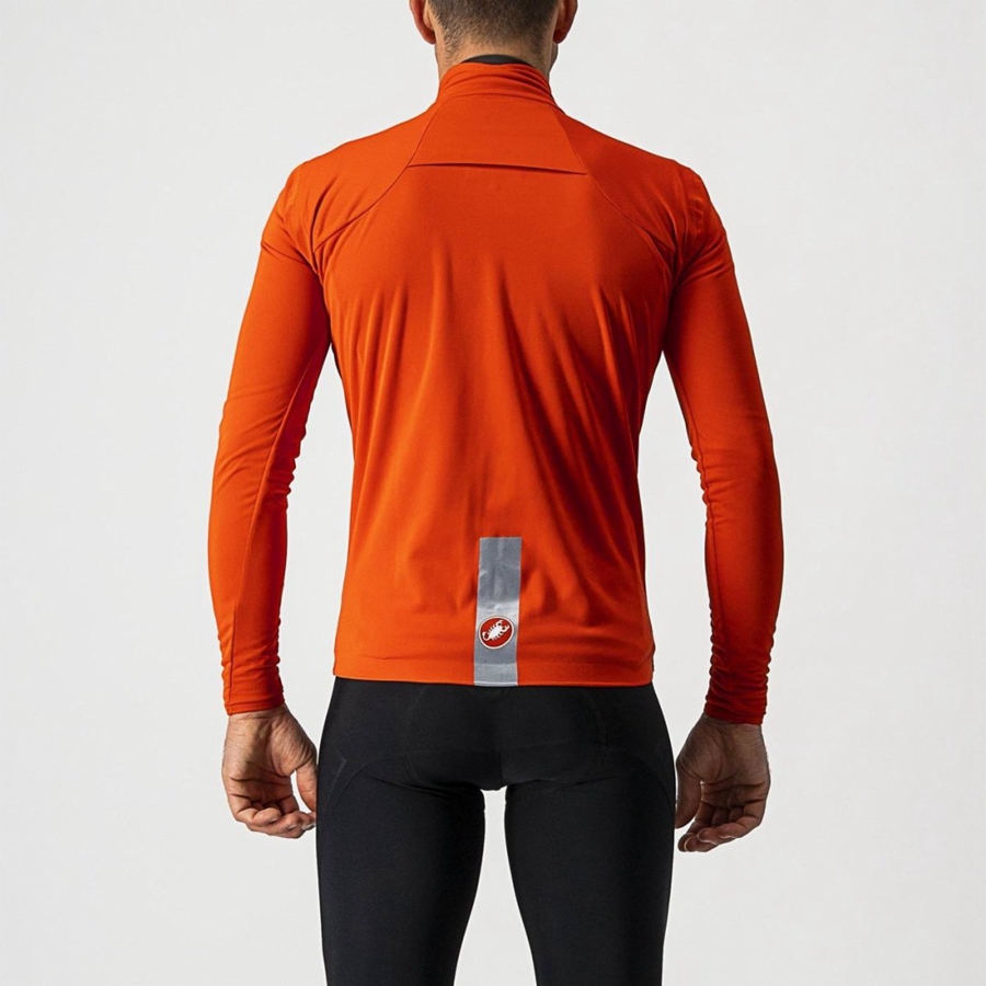 Protecţie Barbati Castelli GOCCIA Rosii | 79PSCHUDQ