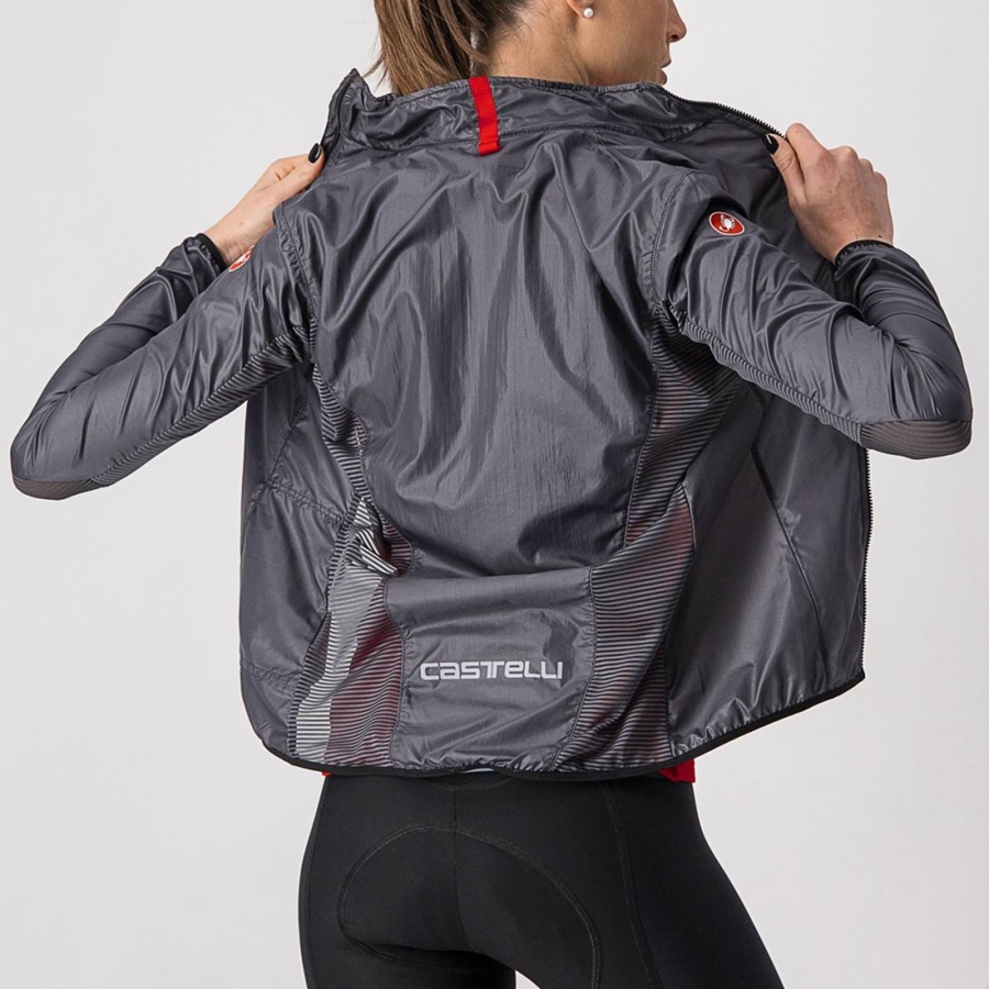 Protecţie Dama Castelli ARIA SHELL W Gri Inchis | 78IEBLWRP