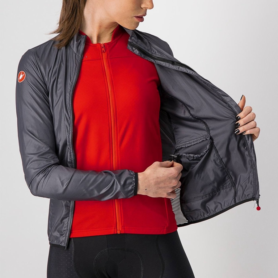 Protecţie Dama Castelli ARIA SHELL W Gri Inchis | 78IEBLWRP
