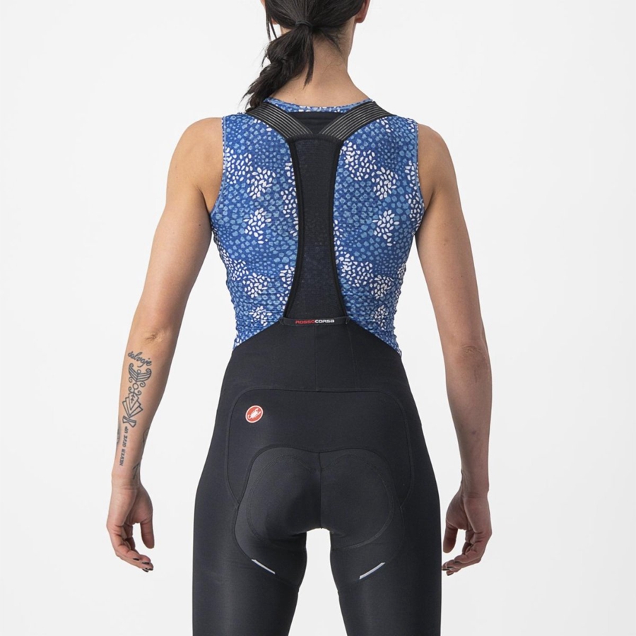 Strat De Baza Dama Castelli PRO MESH 4 W SLEEVELESS Albastri | 24UVSTZHP