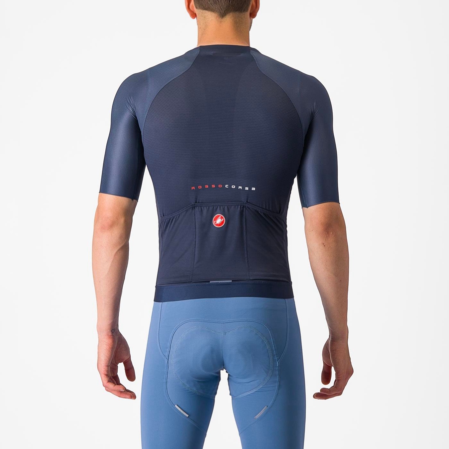 Tricou Barbati Castelli AERO RACE 7.0 Albastri | 82ISCPATK
