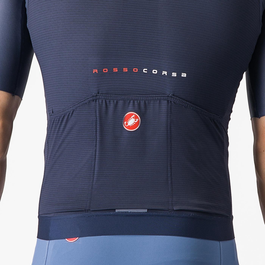 Tricou Barbati Castelli AERO RACE 7.0 Albastri | 82ISCPATK