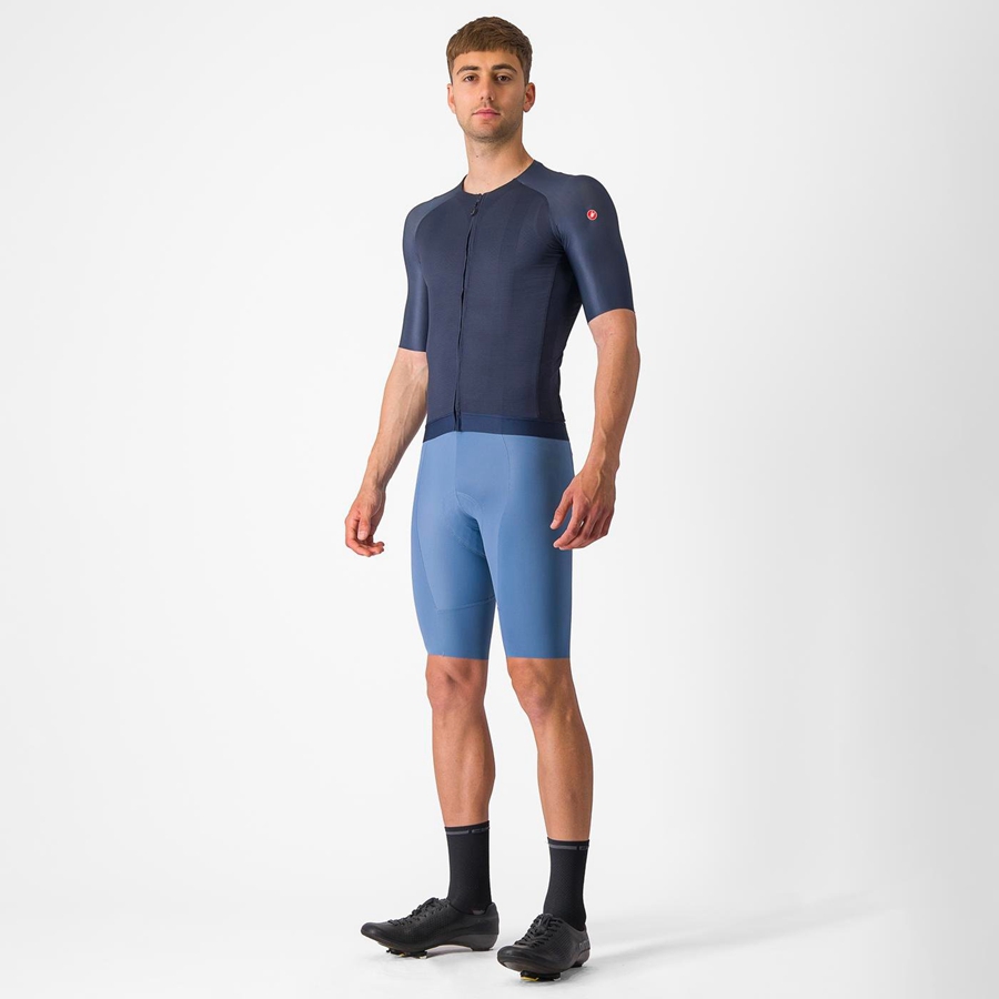 Tricou Barbati Castelli AERO RACE 7.0 Albastri | 82ISCPATK