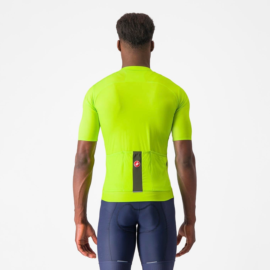 Tricou Barbati Castelli PROLOGO LITE Verzi Deschis Verzi Inchis | 52TEVYWKM