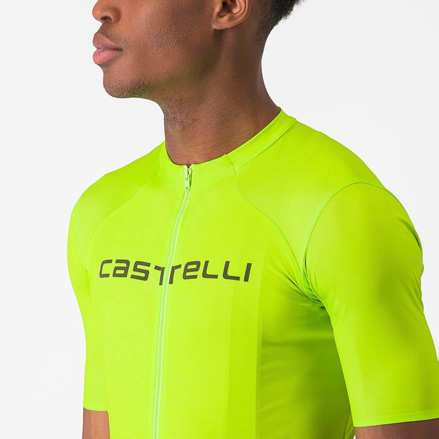 Tricou Barbati Castelli PROLOGO LITE Verzi Deschis Verzi Inchis | 52TEVYWKM