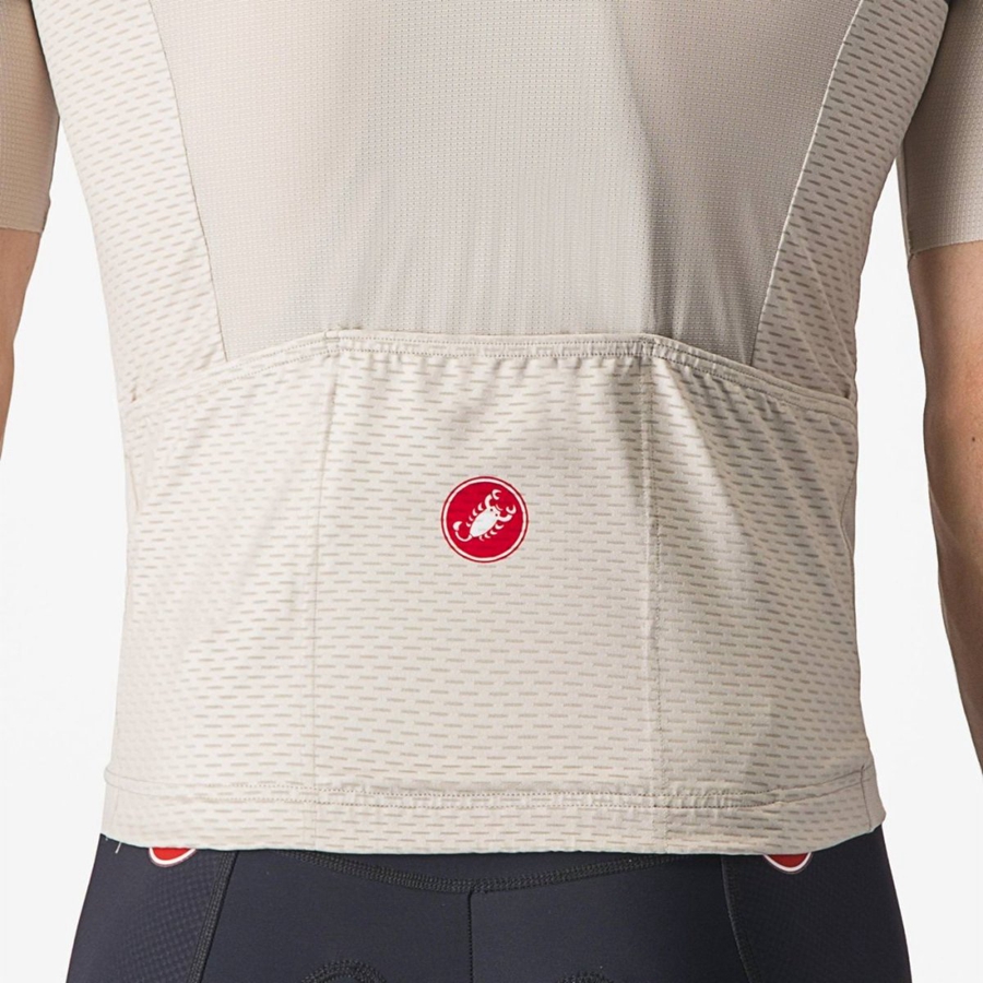 Tricou Barbati Castelli TRADIZIONE Argintii Albastri | 01OXLBFVJ