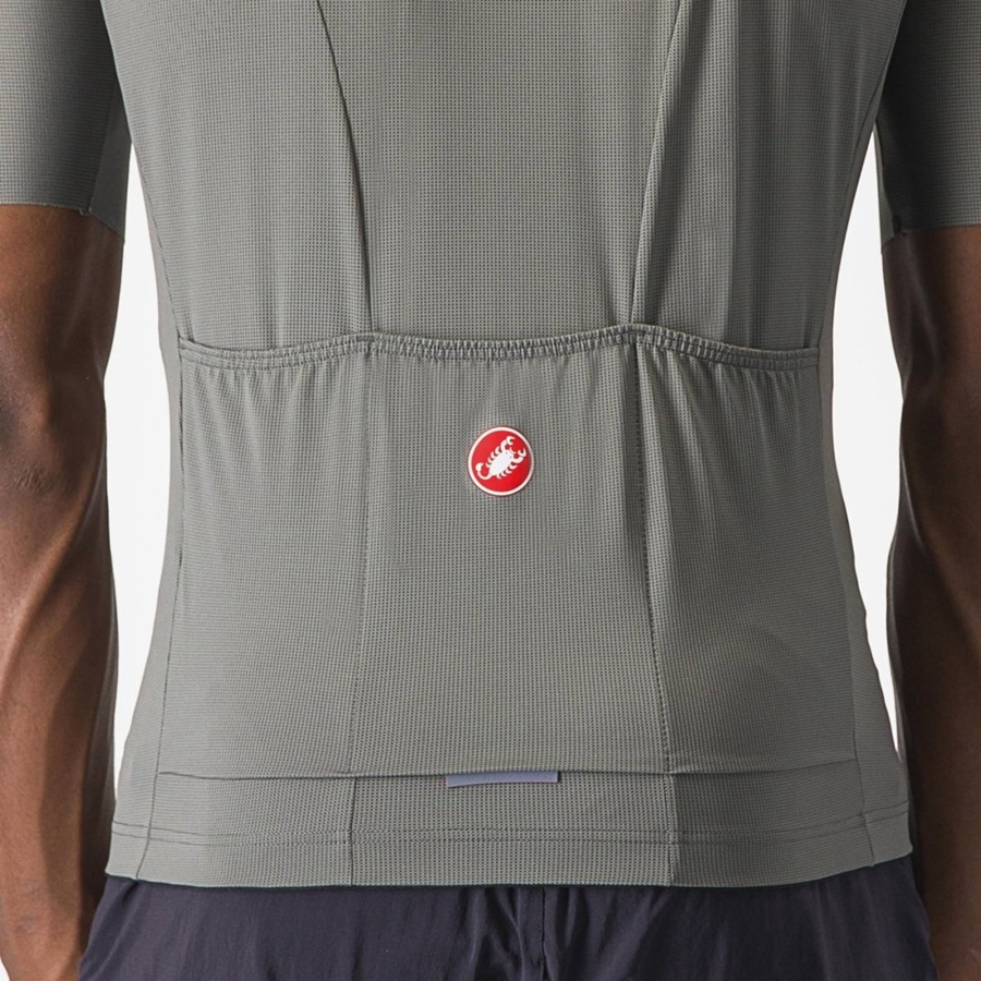 Tricou Barbati Castelli UNLIMITED ENTRATA 2 Gri | 06XTLVHSE