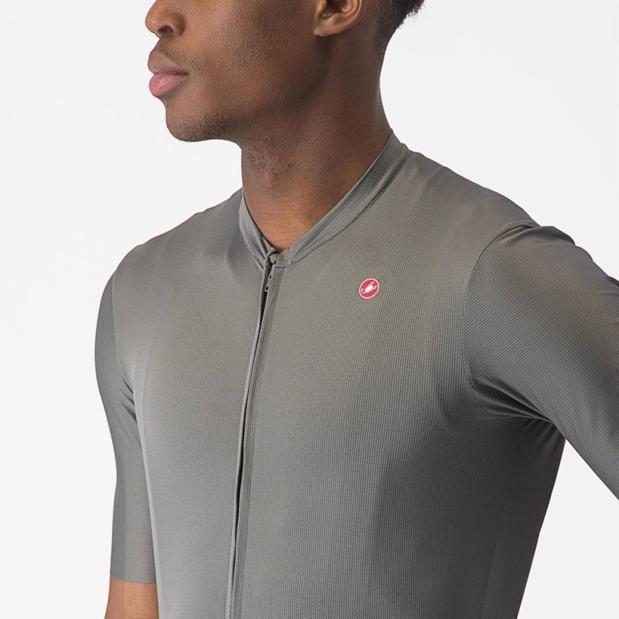 Tricou Barbati Castelli UNLIMITED ENTRATA 2 Gri | 06XTLVHSE