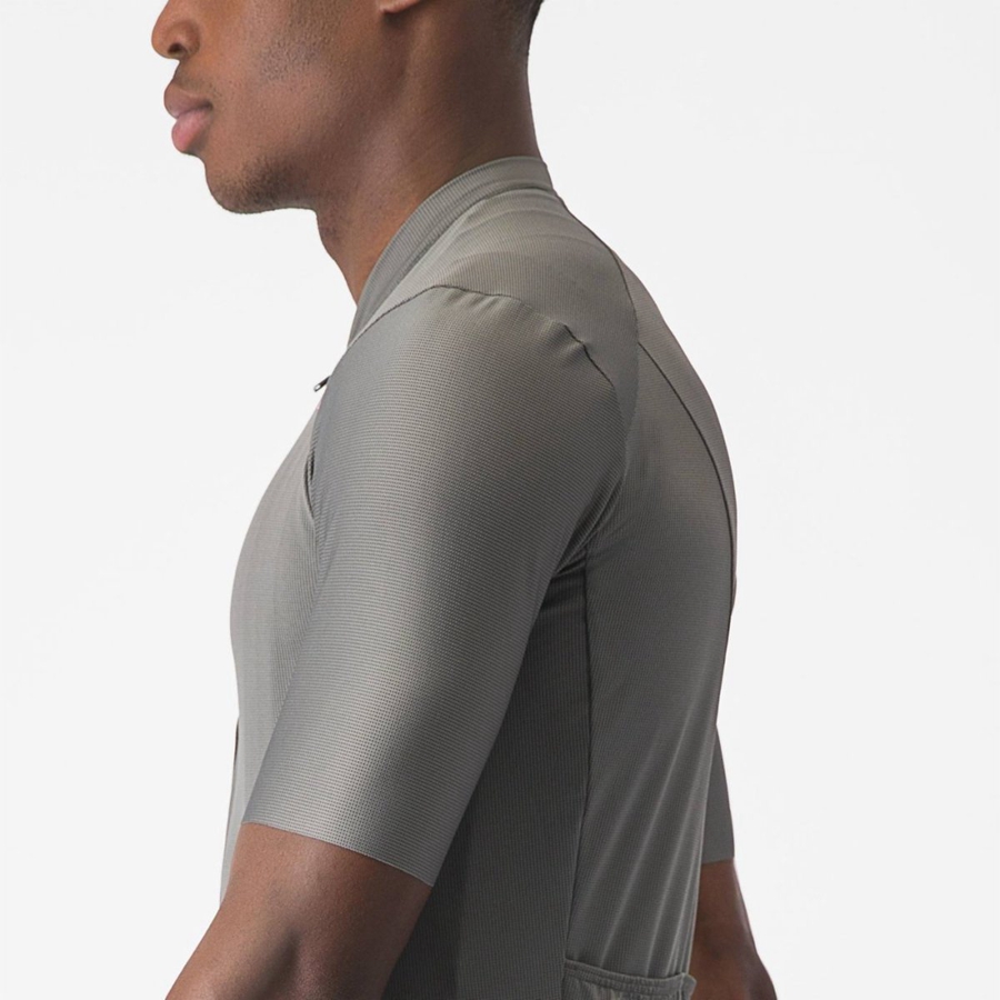 Tricou Barbati Castelli UNLIMITED ENTRATA 2 Gri | 06XTLVHSE