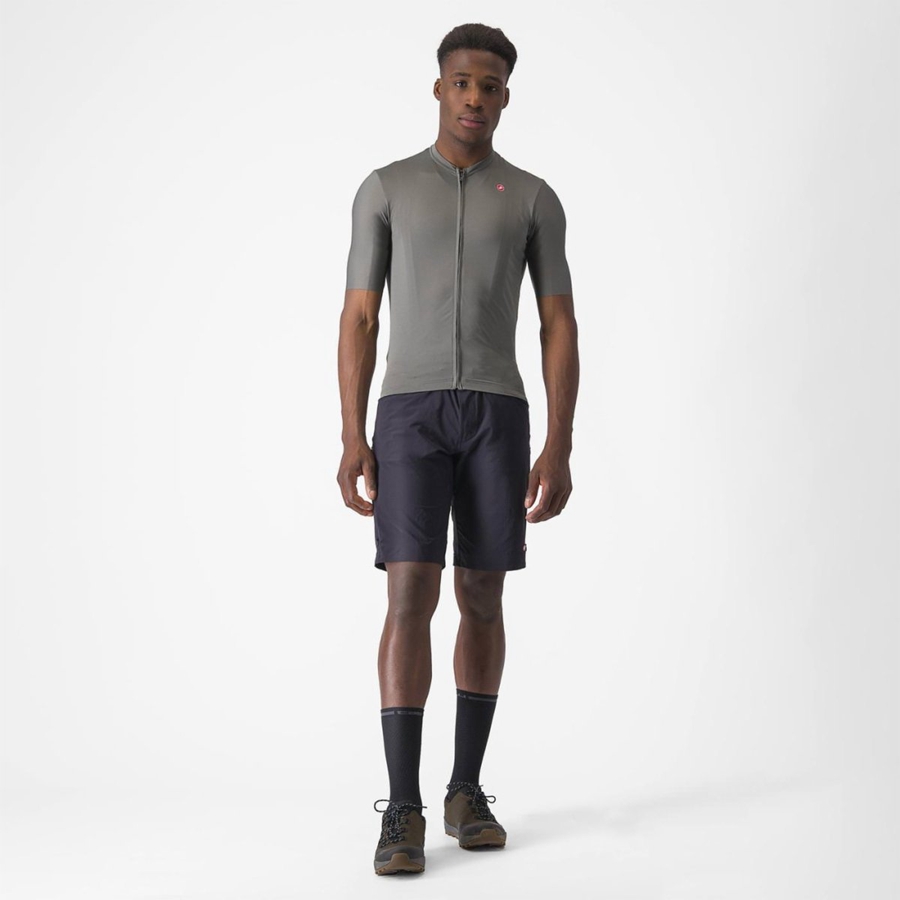 Tricou Barbati Castelli UNLIMITED ENTRATA 2 Gri | 06XTLVHSE