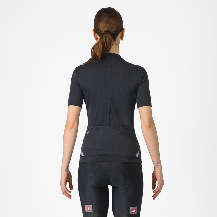 Tricou Dama Castelli ANIMA 4 Negrii | 07QFXKSTO