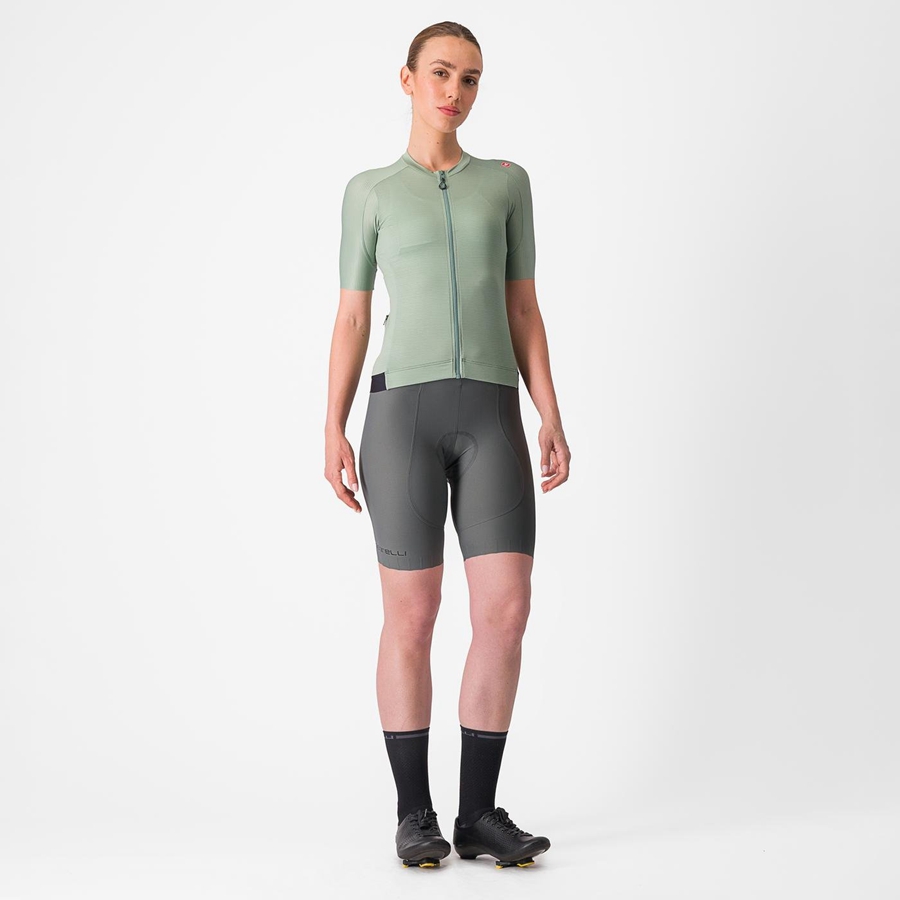 Tricou Dama Castelli ESPRESSO W Verzi Verzi Inchis | 50DNAHJTB