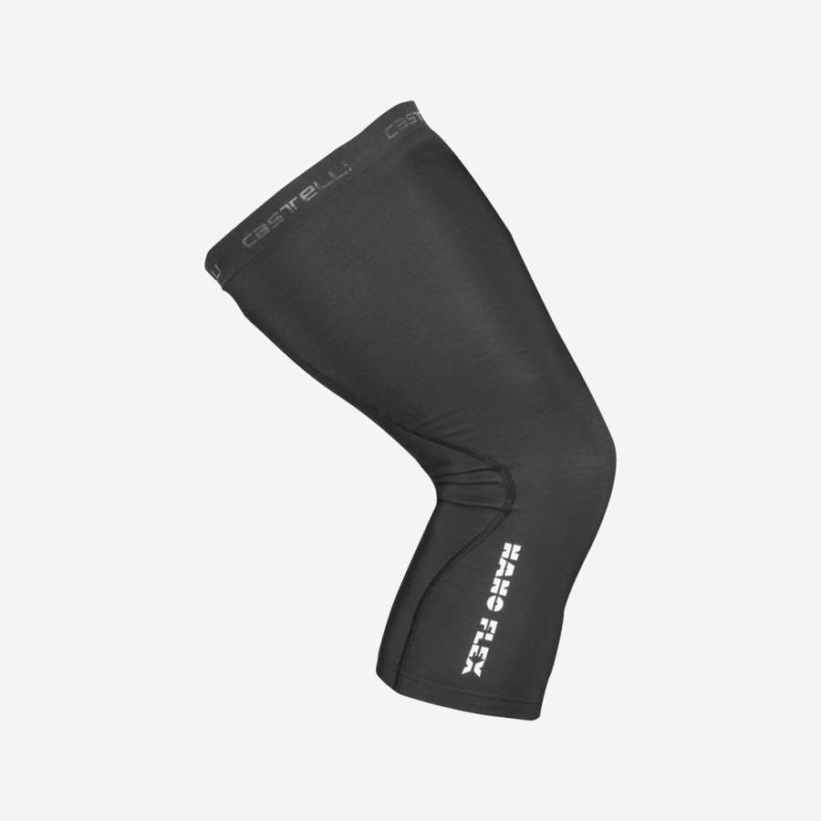 Încălzitor Pentru Picioare Barbati Castelli NANO FLEX 3G KNEEWARMER Negrii | 50FPZNOEC